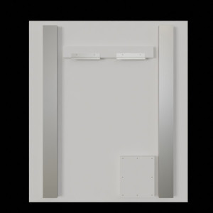 Miroir ELEGANCE 80x80 cm - éclairage intégré à LED et interrupteur sensitif