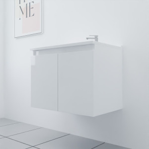 Caisson simple vasque PROLINE 70 - Blanc brillant