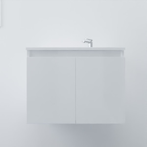 Caisson simple vasque PROLINE 70 - Blanc brillant