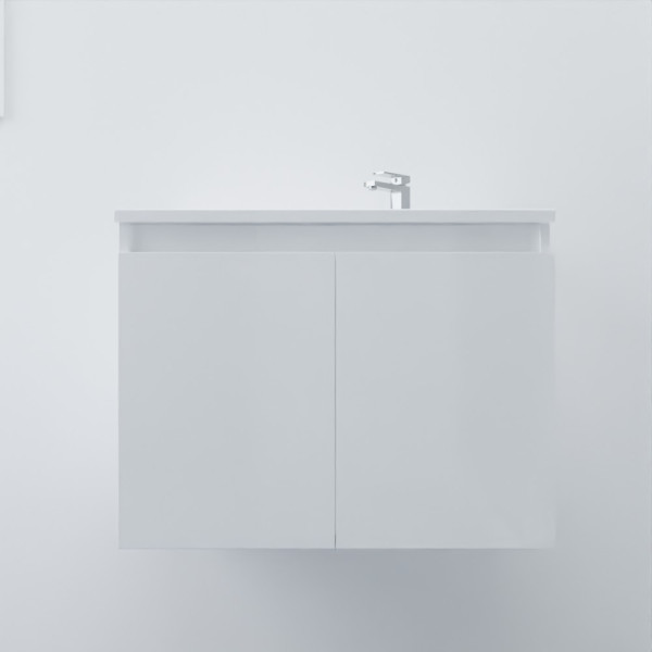 Caisson simple vasque PROLINE 70 - Blanc brillant