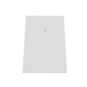 Receveur de douche 140x90 cm extra plat - blanc - DIAMANT