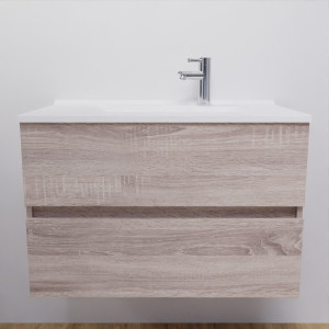 Caisson simple vasque ROSALY 80 - Cambrian oak