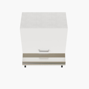 Meuble sur hotte - 60 cm - Blanc
