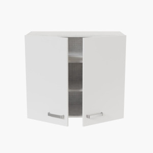 Meuble haut de cuisine - 80 cm - Blanc Mat