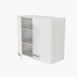 Meuble haut de cuisine - 80 cm - Blanc Mat