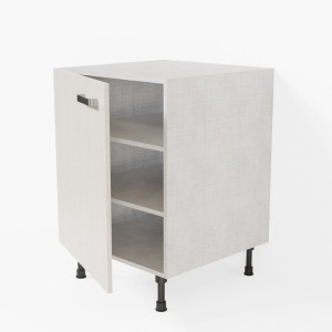 Meuble de cuisine bas- 60 cm - Pin Blanc