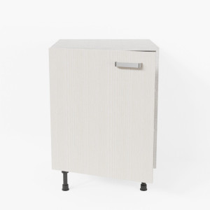 Meuble de cuisine bas- 60 cm - Pin Blanc