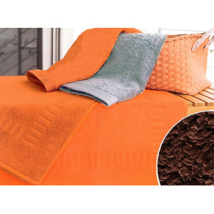 Serviette de bain 50x100 - Chocolat