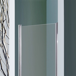 Porte de douche pivotante DYLANE sans cadre 80 cm - 6mm