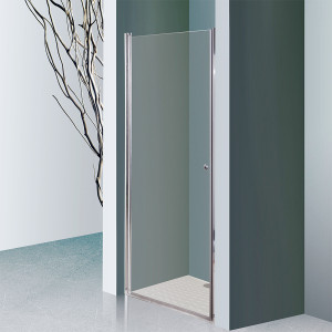 Porte de douche pivotante DYLANE sans cadre 80 cm - 6mm