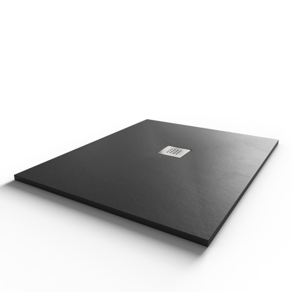 Receveur de douche anthracite extraplat 2.2cm SLIM - 100x80cm