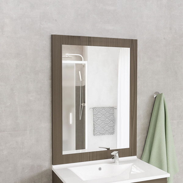 Miroir MIRALT décor vienna sans applique - 70x109 cm