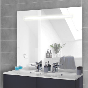 Miroir ELEGANCE 140x105 cm - éclairage intégré à LED et interrupteur sensitif