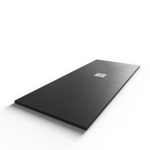 Receveur de douche anthracite extraplat 2.2cm SLIMMER - 170x70cm