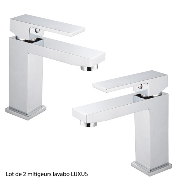 Lot de 2 Mitigeurs lavabo LUXUS