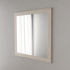Miroir MIRALT décor cambrian oak sans applique - 80x109 cm