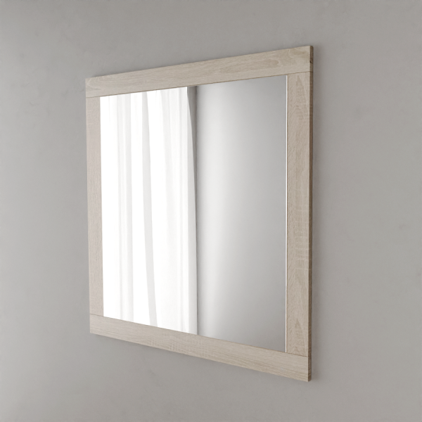 Miroir MIRALT décor cambrian oak sans applique - 80x109 cm