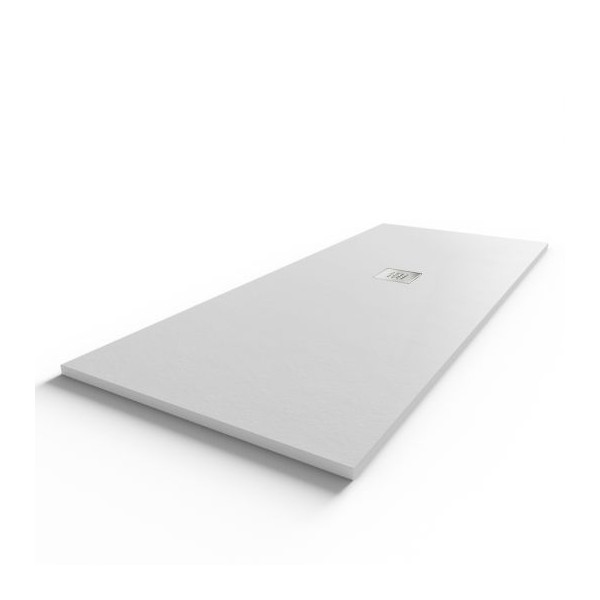 Receveur de douche 170x70 cm extra plat - blanc - DIAMANT