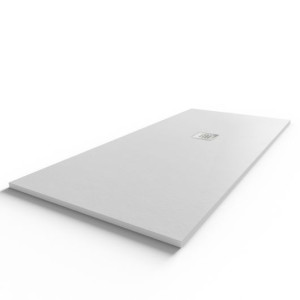 Receveur de douche 180x80 cm extra plat - blanc - DIAMANT