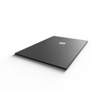 Receveur de douche 140x90 cm extra plat - gris anthracite - DIAMANT