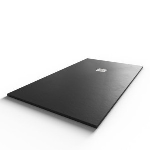 Receveur de douche 160x90 cm extra plat - gris anthracite - DIAMANT