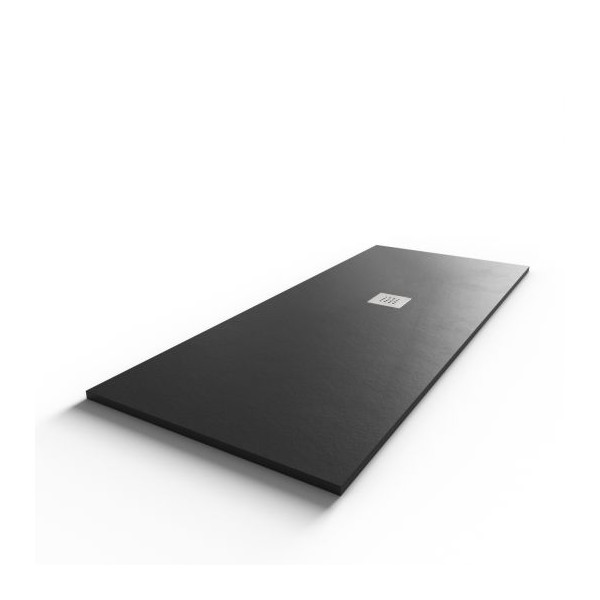 Receveur de douche 170x70 cm extra plat - gris anthracite - DIAMANT