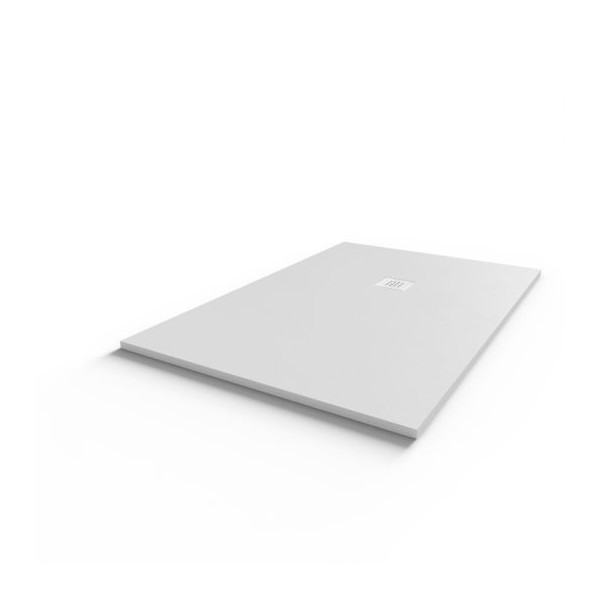 Receveur de douche 140x90 cm extra plat - blanc - DIAMANT
