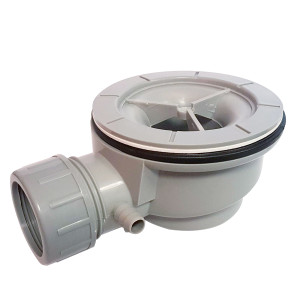Bonde de douche  Ø 90mm pour receveur avec grille