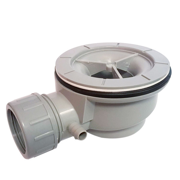 Bonde de douche  Ø 90mm pour receveur avec grille