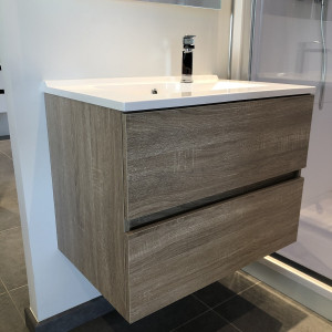 Caisson simple vasque ROSALY 80 - Cambrian oak