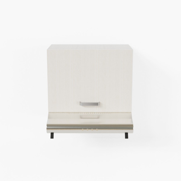 Meuble sur hotte - 60 cm - Pin Blanc