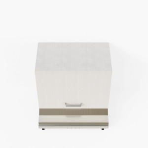 Meuble sur hotte - 60 cm - Pin Blanc