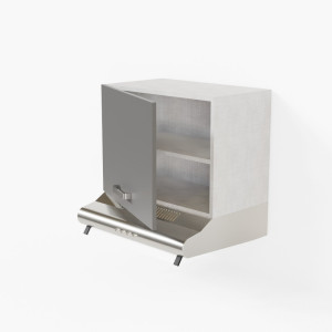 Meuble sur hotte - 60 cm - Macadam