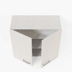 Meuble haut de cuisine - 80 cm - Pin Blanc