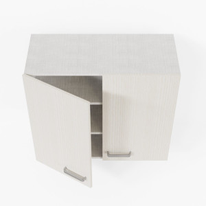 Meuble haut de cuisine - 80 cm - Pin Blanc