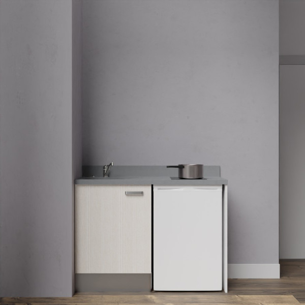 Kitchenette K08 - 120 cm avec emplacement frigo top