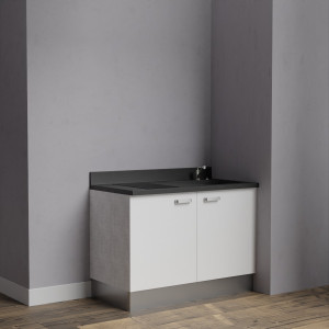 Kitchenette K09 - 120 cm avec rangements
