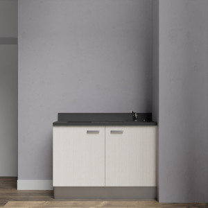 Kitchenette K09 - 120 cm avec rangements