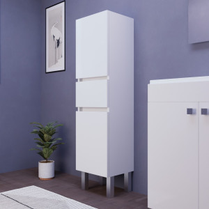 Armoire de salle de bain UNIVERS - blanc brillant