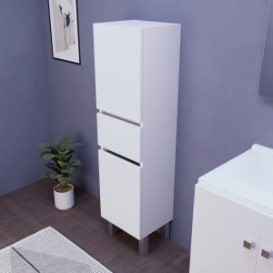 Armoire de salle de bain UNIVERS - blanc brillant