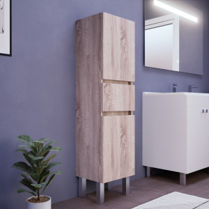 Armoire de salle de bain UNIVERS - Cambrian oak