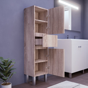 Armoire de salle de bain UNIVERS - Cambrian oak