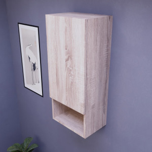 Armoire à suspendre réversible GALAXY - 35x80 cm cambrian oak