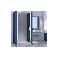 Porte de douche de salle de bain en verre securit de 4, 6 ou 8mm 